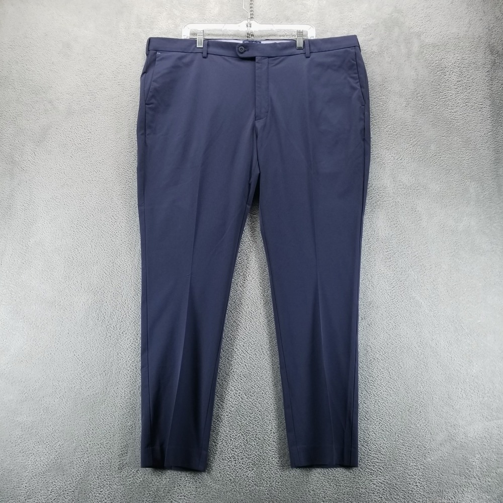 Peter Millar Golf Pants Mens 42x32 Blue Surge‎ Performance Trouser Crown Crafted